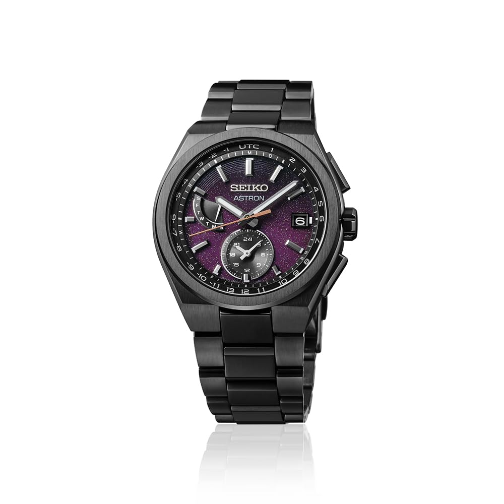 Часы Astron Nexter 2025 Limited Model Solar Radio SBXY089 Black [Seiko Watch] "Starry Sky" Мужские