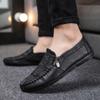 High Quality Male Casual Shoe Fashion New In Men's Leather Shoes Comfortable Cheap Clearance Stylish Hot Promotion Adults 2024