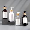 Бутылка для шампуня из ПЭТ с круглым плечом 500 мл и бутылка для лосьона/дезинфицирующего средства для рук с дозатором 300 мл