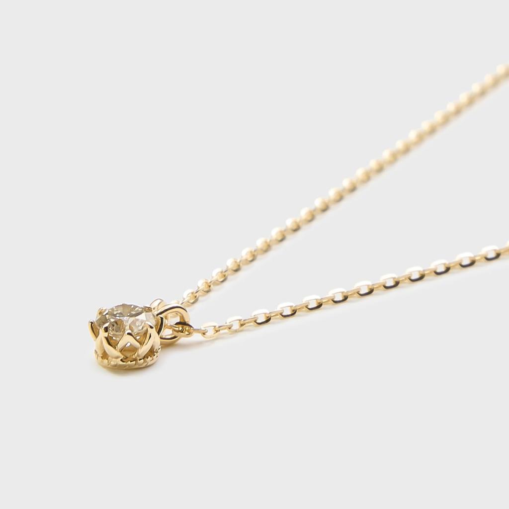 K10 Diamond Necklace [Noges] (0.1ct) 3024211601500999