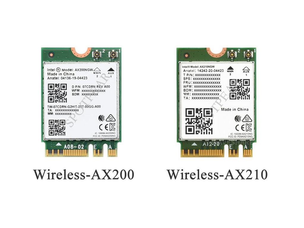 Модуль Intel AX210 Tri-Band Gigabit WiFi 6 с Bluetooth 5.2