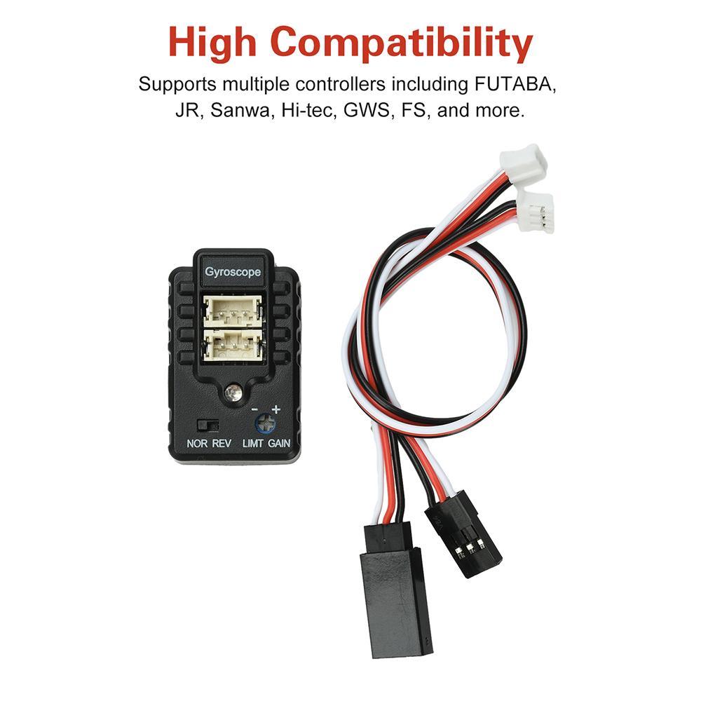 Automatic Stability Controller 4.8-6V For Gyroscope RC Car Rally Car Level Drift Car Boat For Any Brands Receivers