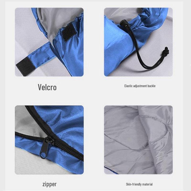 Two-in-One Winter Outdoor Camping & Travel Sleeping Bag: Dirt-Proof and Versatile for Adults