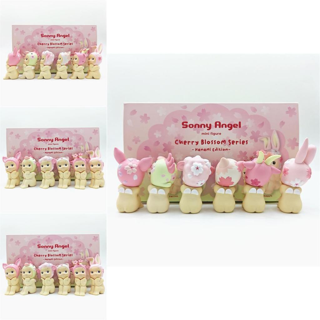 ПВХ Фигурка Ангела Серия Сакура Сидящая Весна Цветение Вишни Игрушка Модель Коллекционный Подарок Для Детей
