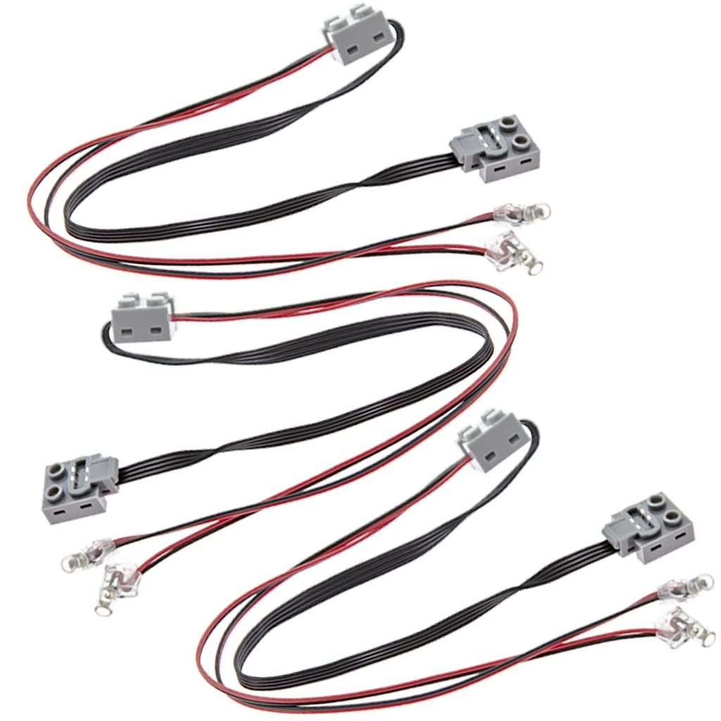 Habow Technic Power Functions Light 8870 Compatible with LEGO Motor Technic Parts (3-Pack) MOCs,