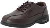Casual One Casual Sneakers with Thick Dark Cm Shoelace, Sole, Cushioning, Lightweight, Wide, 4E, JMC-7705, Men's, Brown, 25.5