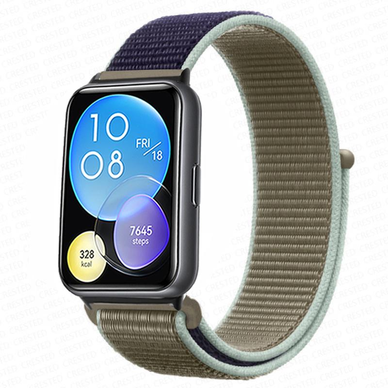 Ремешок для Huawei Watch Fit 2 Браслет для умных часов Аксессуары Запасной браслет нейлоновый Браслет Correa Huawei Watch fit2 strap