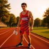 Mens Compression Wrestling Singlet Gym Workout Suit Quick-Dry Breathable Athletic Training Gear Summer Sports