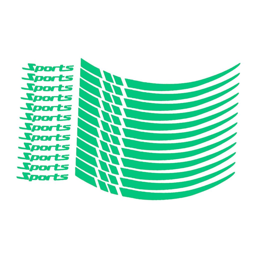 Car Wheel Hub Stickers Wheel Hub Decals Professional Wheel Accessory Fashionable