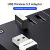 Беспроводной адаптер 5.3 BT, беспроводной приемник USB, беспроводной адаптер USB 2.0 BT 5.3 на большие расстояния для смартфонов, совместимых с планшетами 5.1, 5.0, 4.0, 3.0