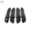 Carbon Fiber Texture / Glossy Black Car styling Exterior Door Handle Cover For Honda Civic 10th 2016 2017 2018   LHD
