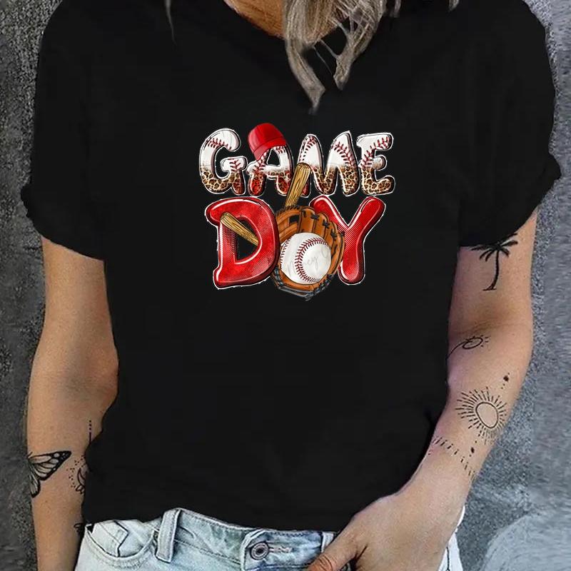 Neck T-Shirt for Women, Soft Stretch Material, All-Day Comfort Top