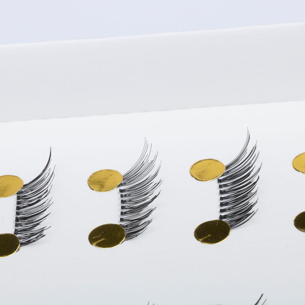 10 пар/комплект накладных ресниц полууголковый макияж глаз бьюти-инструменты натуральные накладные ресницы