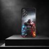 Игровой чехол для телефона G-God of W-War Для Samsung S 26,25,24,23,22,30,21,10,9,Ultra,Plus,Lite,FE,4,5G Черный Мягкий чехол