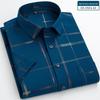 "2023 Summer Short-Sleeve Casual Men’s Shirt with Square Collar and Pockets – Dad Style"