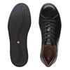 Кроссовки Clarks Ancosta Lace мужские из натуральной кожи, черная кожа, размер UK 060 (24см)