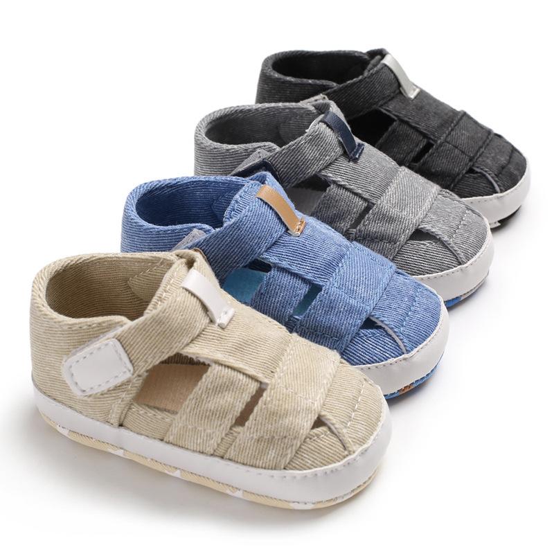 Baby Unisex Soft Sole Sandals: 0-1 Year, Multicolor Walker Shoes