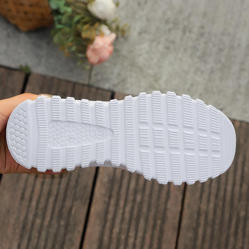 Новые женские тканевые туфли в этническом стиле, дышащая спортивная обувь, модные тканевые туфли на плоской подошве, женская повседневная обувь на мягкой подошве