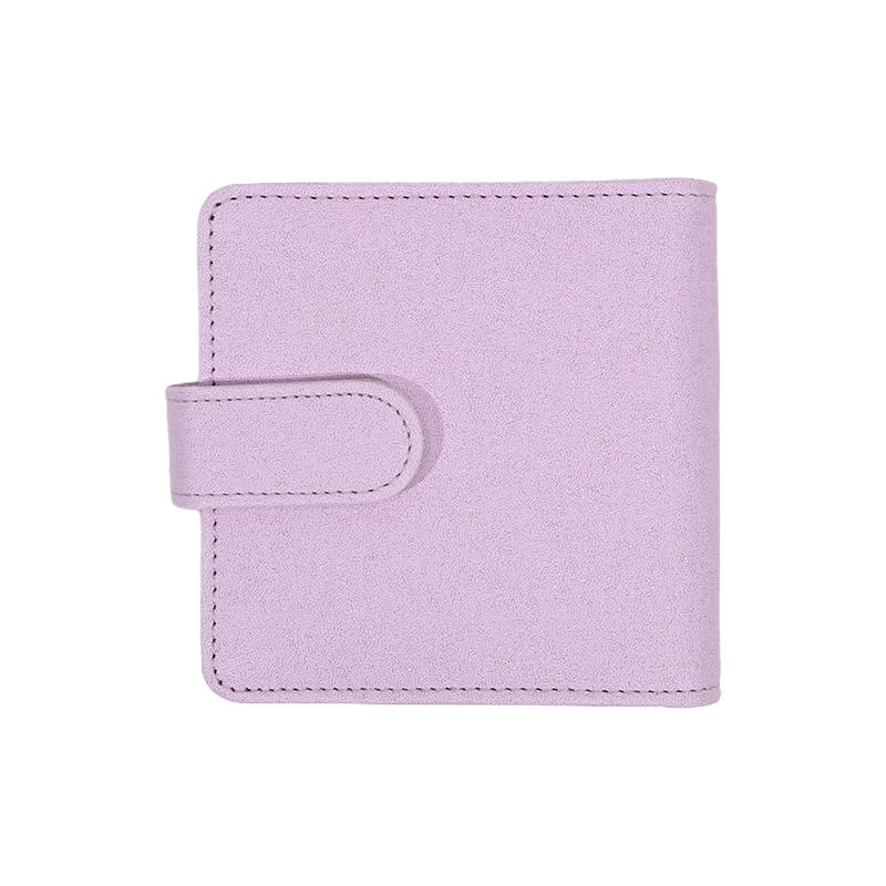 1PC PU 3-Hole Card Collection Book Цветной альбом с отрывными листами для хранения фотографий Почтовая открытка Сортировочный буклет