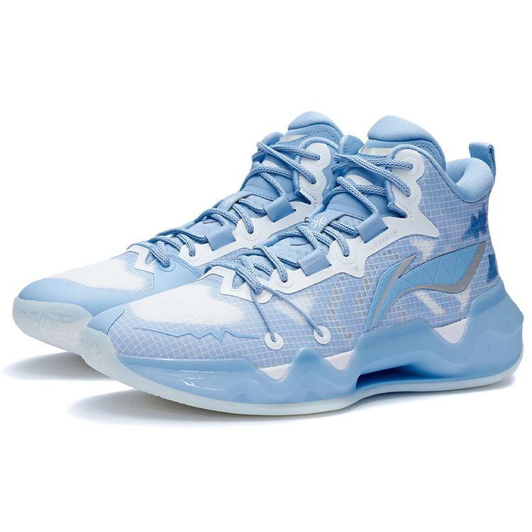 Li-Ning Sharp Blade 2 Mid Snow Blue Men Sneakers ABAR087-3