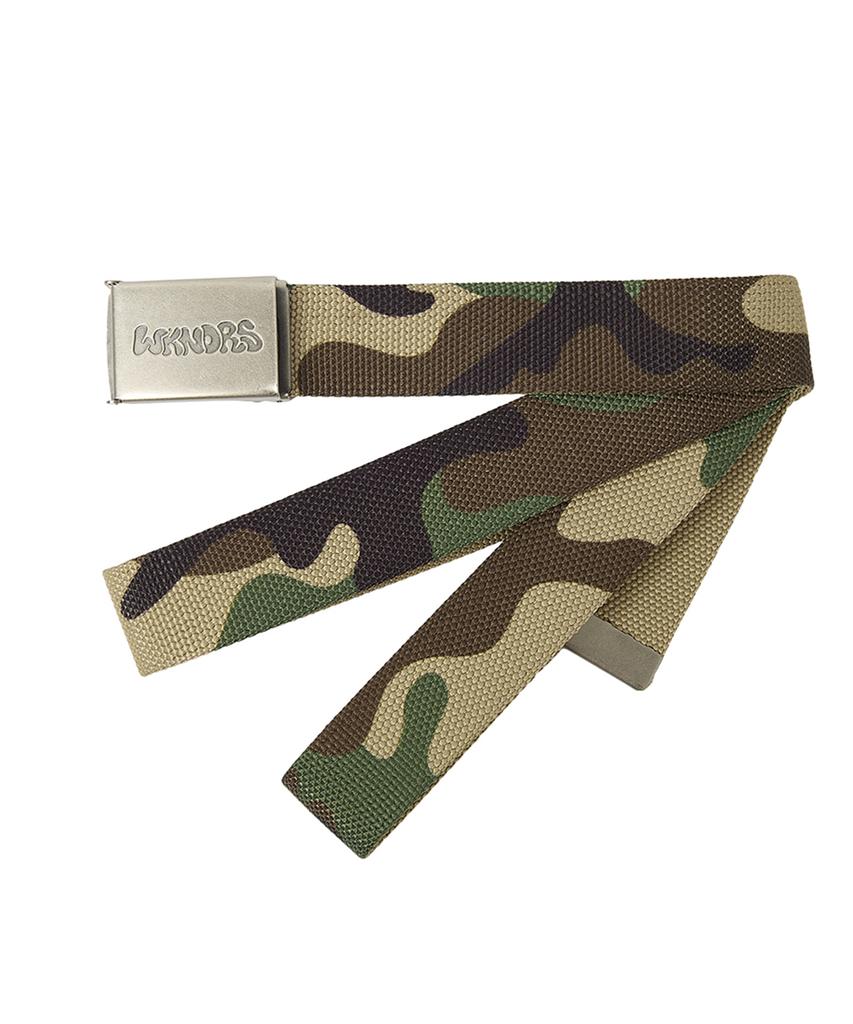 Ремень WKNDRS с логотипом в стиле граффити (Camo)