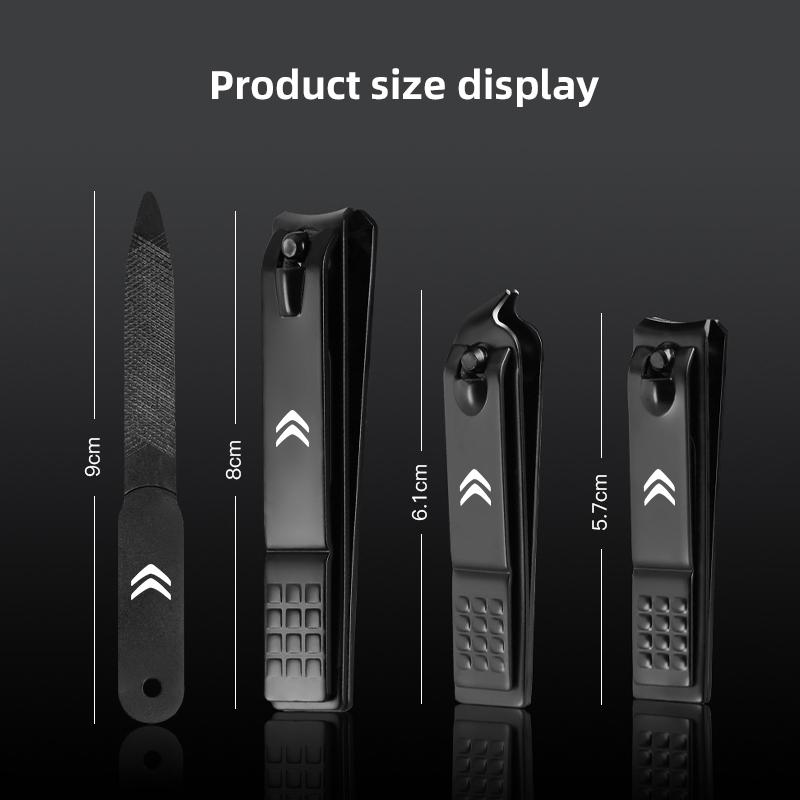 FRPM6 Citroen Logo Nail Clipper Manicure Tools Fingernail Clippers For Citroen C3 C5 C5X C4 e-C4 X e-C3 C-Elysee Berlingo C1 C-Crosser