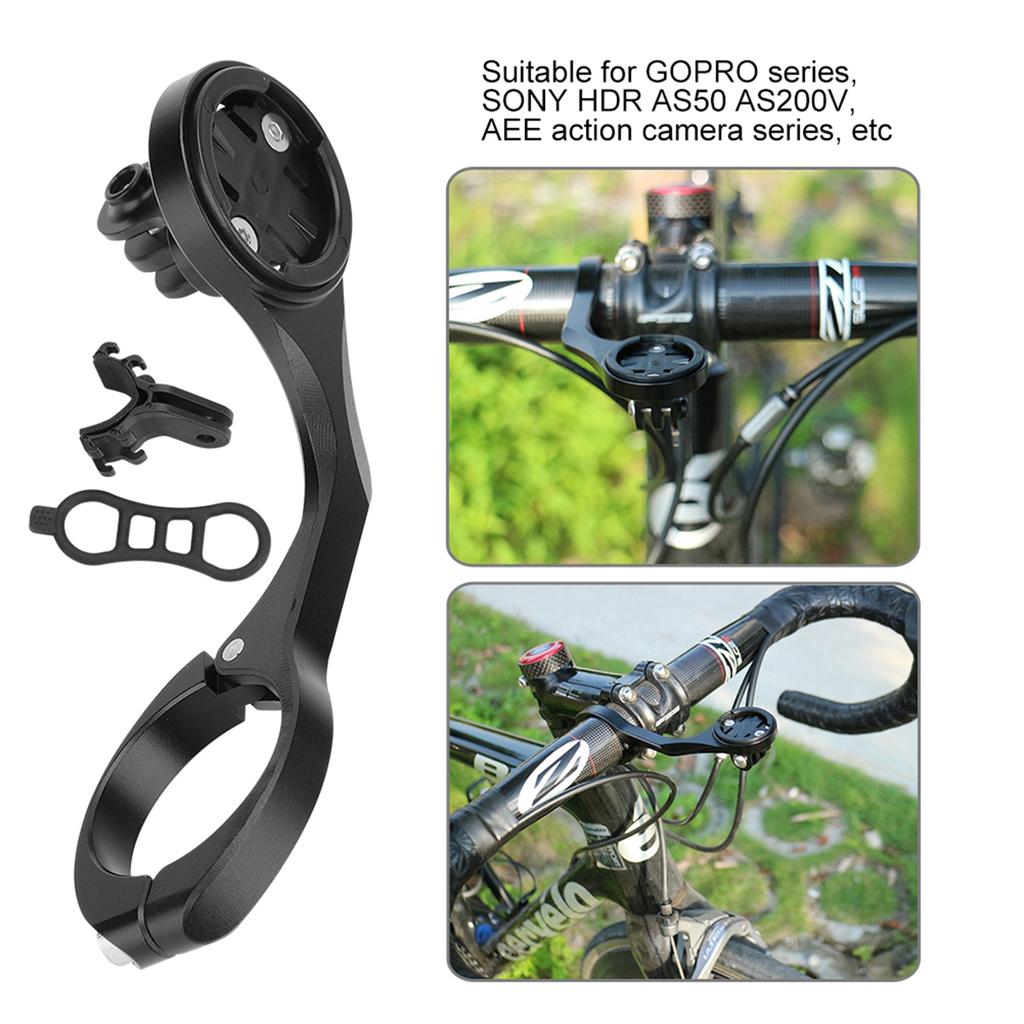 Aluminum Alloy Computer Torch Action Camera Extension Mount(Black, for IGPS)