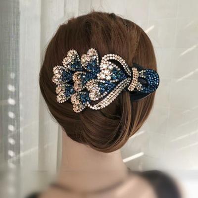 Банкетный головной убор Заколка для волос Updo Заколка-уточка со стразами Заколка-уточка со стразами