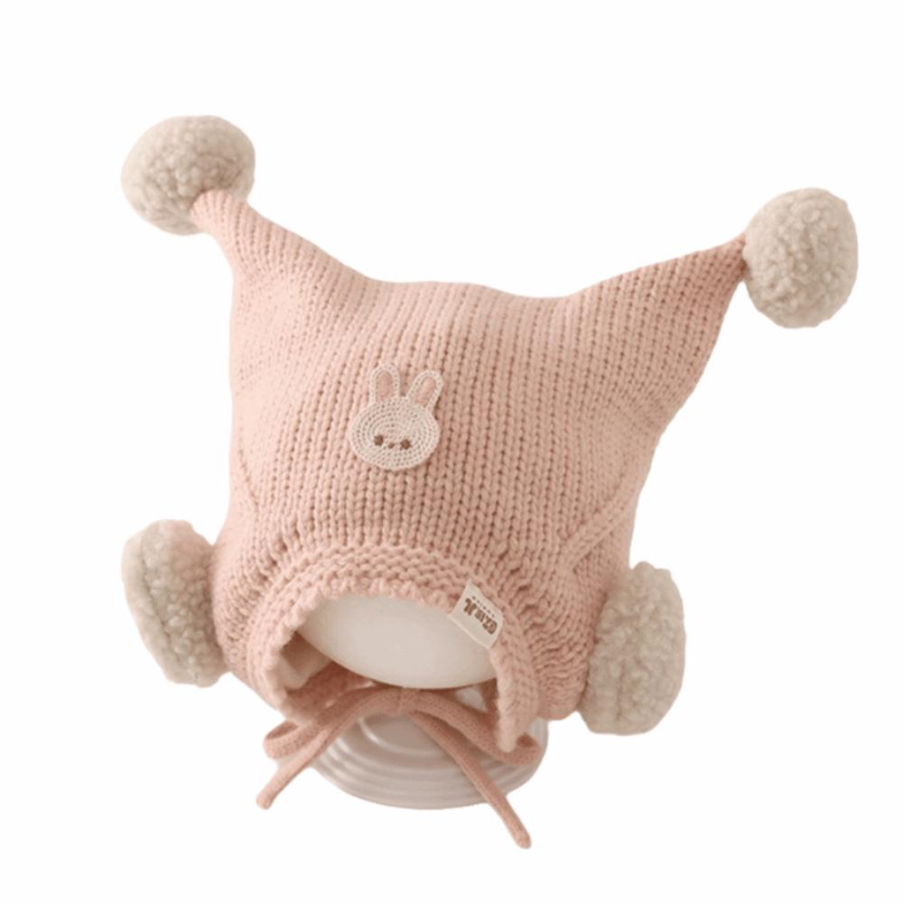 Cute Winter Baby Crochet Hat Cold-Resistant Kids Ear Protection Hat Winter Season