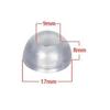 20pcs Dome Shaped Bull Nose Rubber O For Rings for LPG Gas Regulators Suitable for BBQ Bottle Gas Seal Replacement