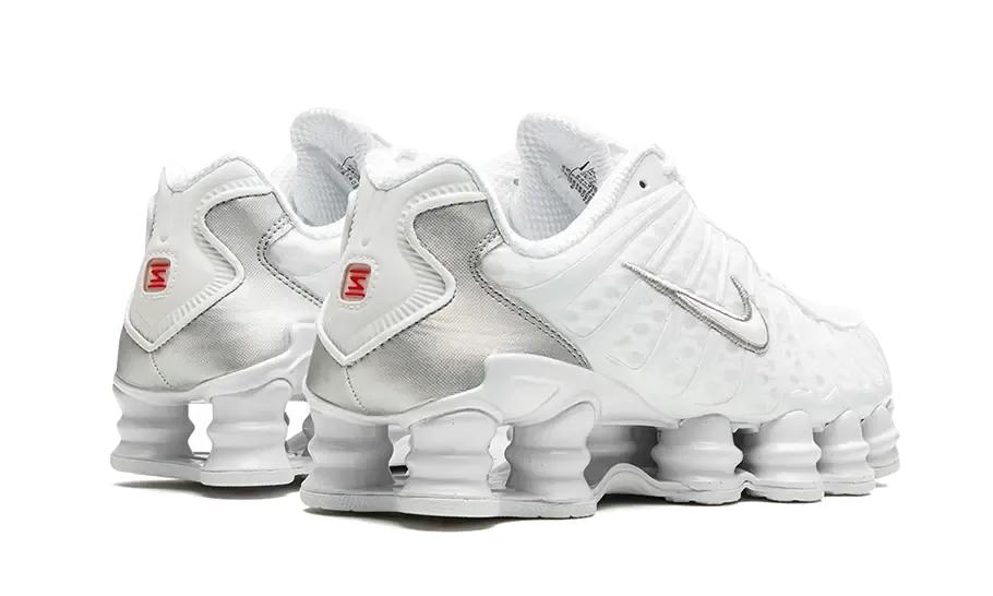 Shox TL White Metallic Silver Max Orange