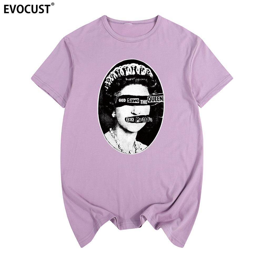 God Save The Queen Sex Pistols Tshirt Cotton Unisex T Shirt New Tee Tshirt Unisexs Unisex Fashion