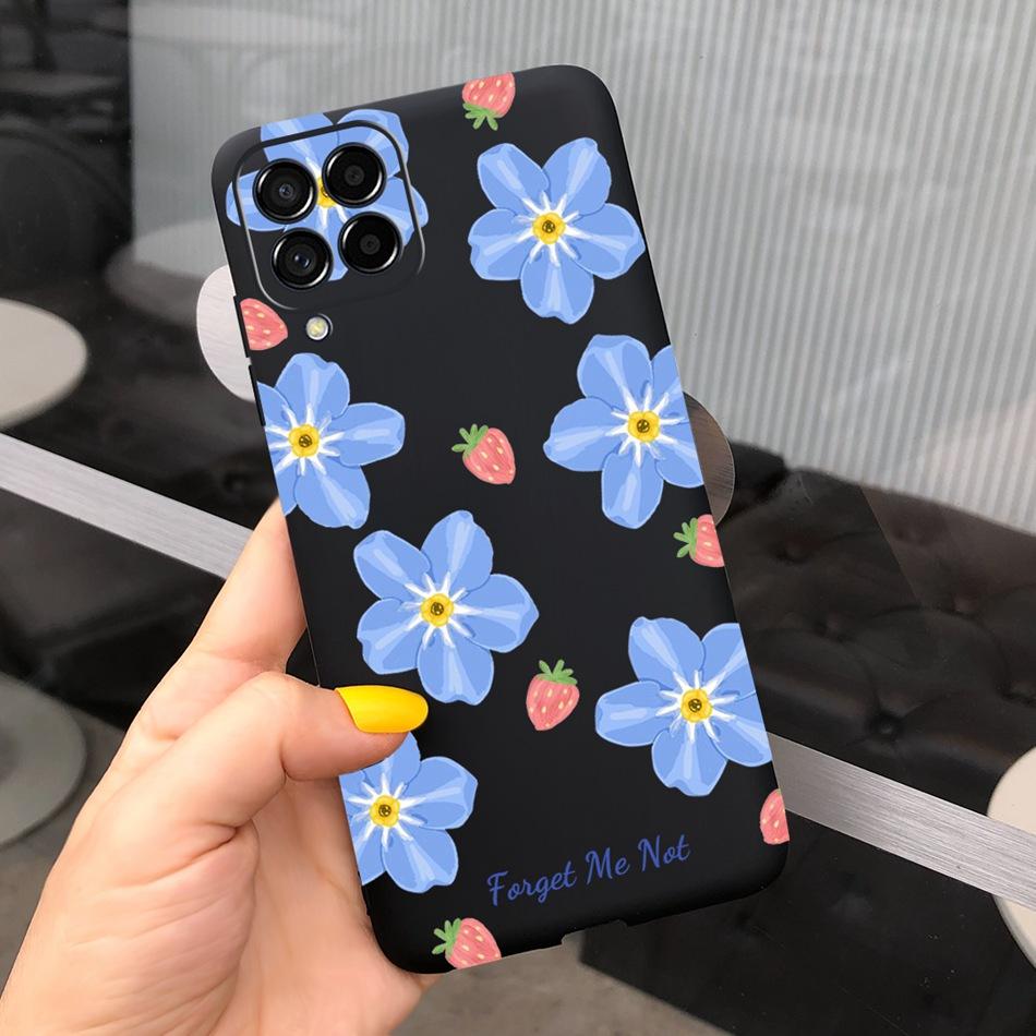 Чехол для телефона Samsung Galaxy M53 Модный Милый Рисунок Макарон Силиконовый Мягкий Чехол Для Samsung M53 M33 M22 4G 5G Задняя Крышка