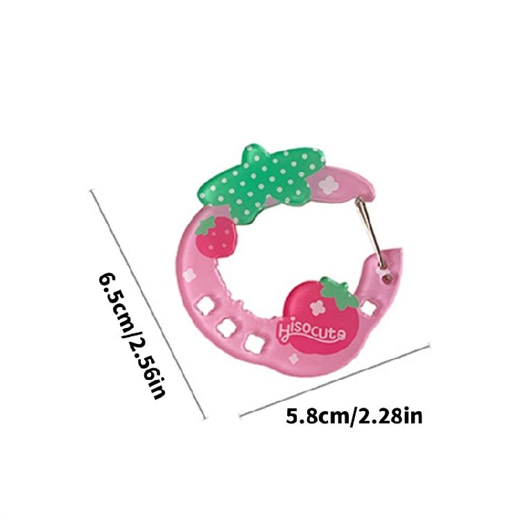 Практичный функциональный карабин брелок клипса подвеска для рюкзака украшение для блокнота аксессуары для пряжки ита-сумки