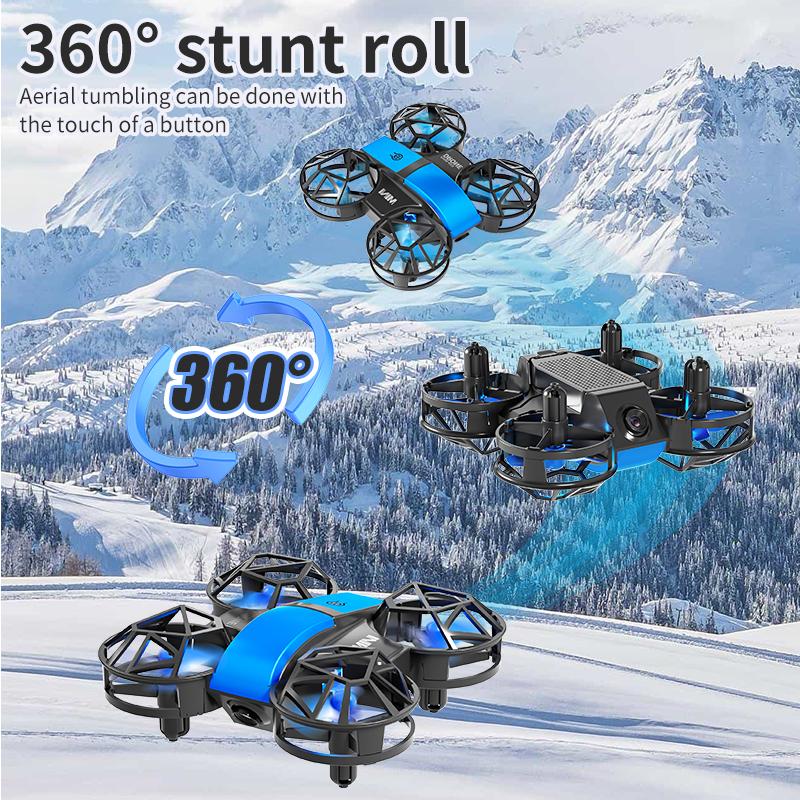 Portable Mini RC Drone Air Pressure Altitude Hold Full Protection 4-Axis Aircraft