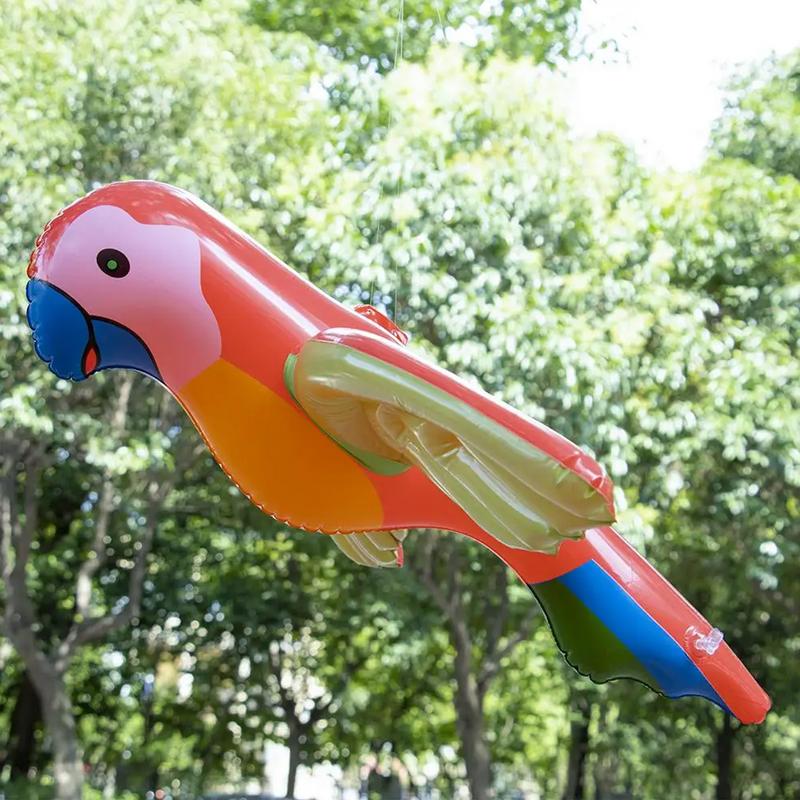 Украшения для вечеринки с попугаями Мультяшная надувная игрушка для бассейна 2X Красочная игрушка для бассейна Игрушка для улицы и пляжа для пляжных посиделок, бассейна