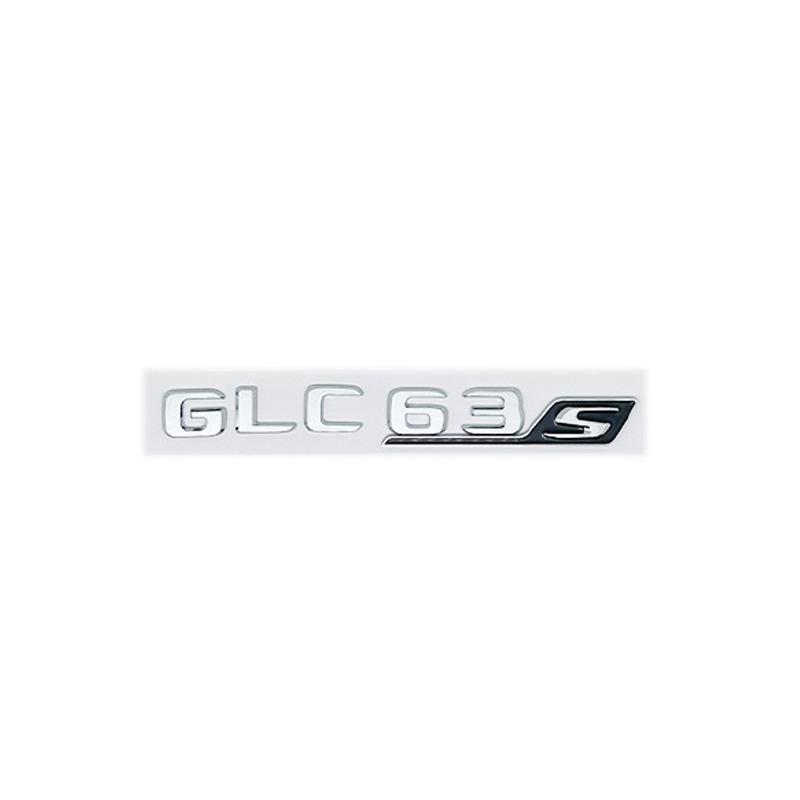 3D ABS GLC43 GLC63 GLC63S V8 Biturbo 4MATIC Car Side Trunk Rear Logo Emblem Decal Fit W166 W167