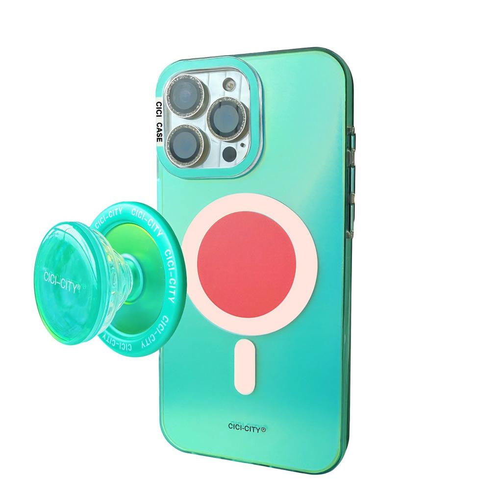 Роскошные модные матовые чехлы Magsafe с изменяющим цвет для iPhone 17 Air 16 15 Pro Max 14 13 Магнитная беспроводная зарядка