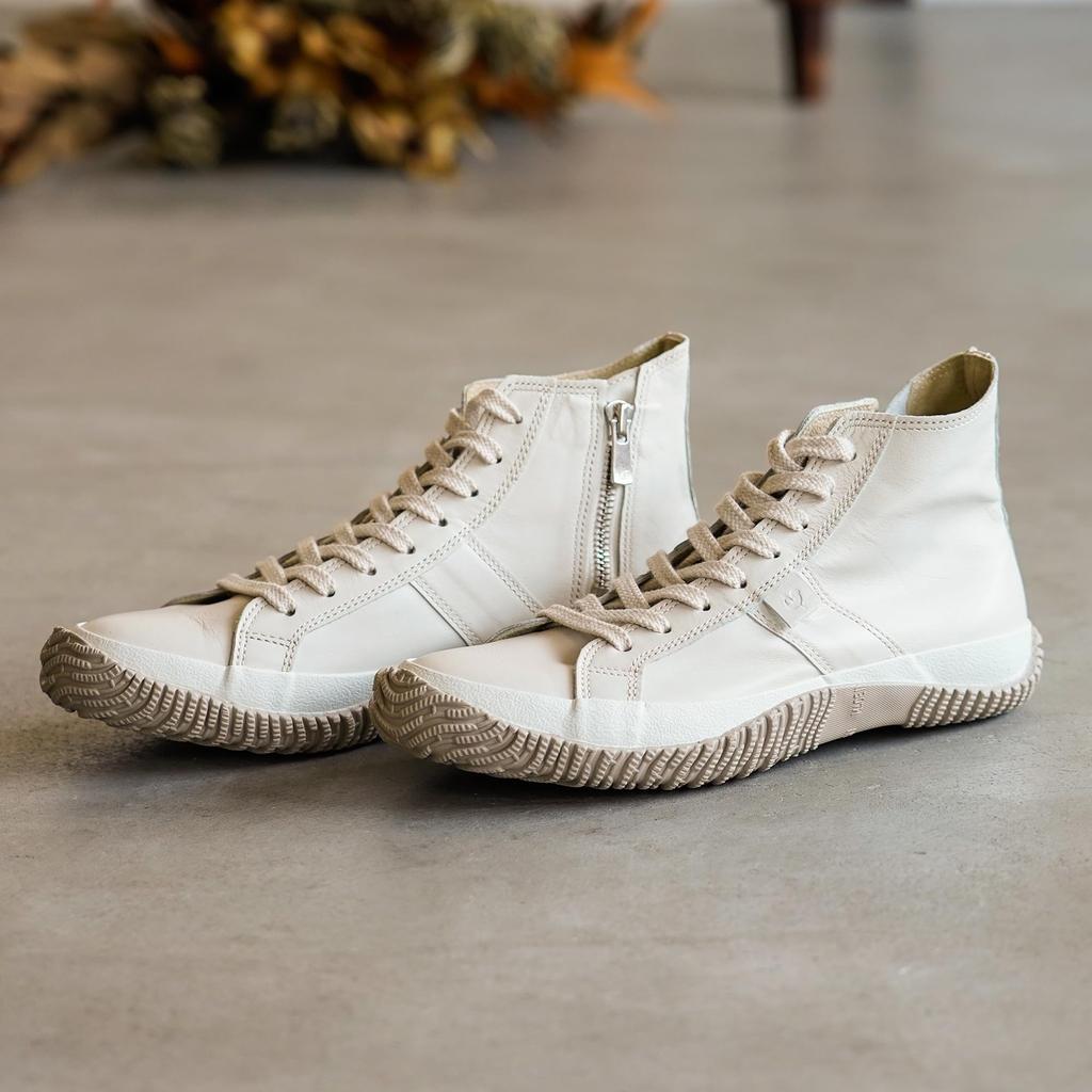 Кроссовки цвета слоновой кости размера SS для мужчин и женщин [Spingle] SP-443 (23.5cm)