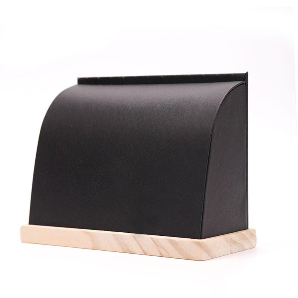 Fashion Necklace Display Stand Solid Wood Base Jewelry Display Holder Photo Props