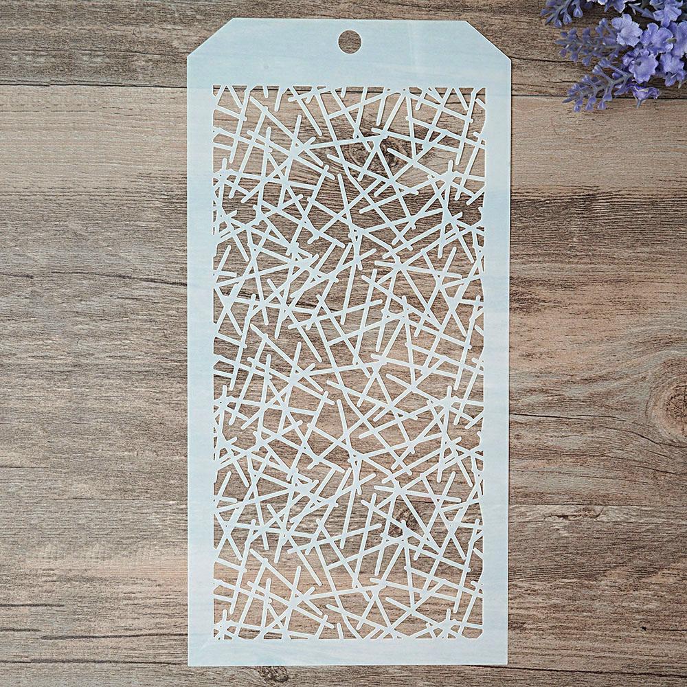 12*24 см DIY ремесло бесшовный трафарет для рисования штамповки для скрапбукинга штампы альбом декоративное тиснение бумажные карты