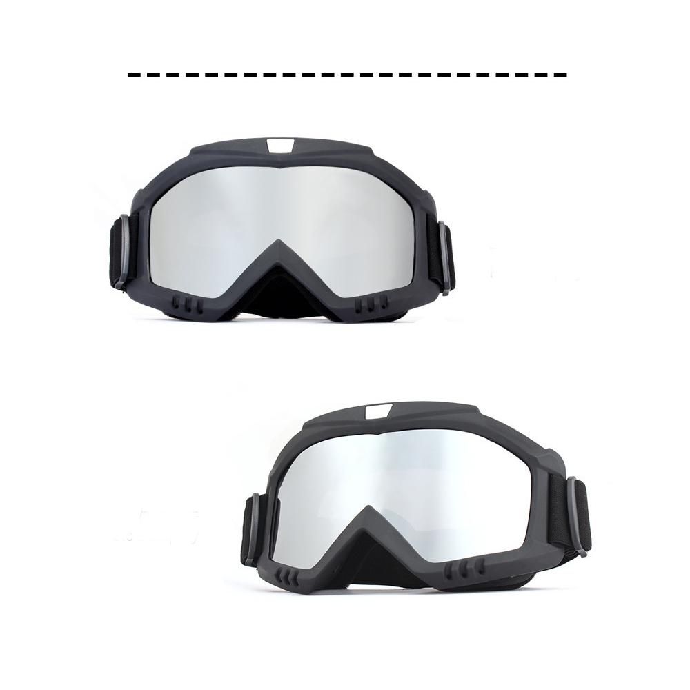 Мотоциклетные защитные механизмы Гибкий крестовый шлем Маска для лица Очки для мотокросса ATV Dirt Bike UTV Очки Шестерни Очки Лыжные очки