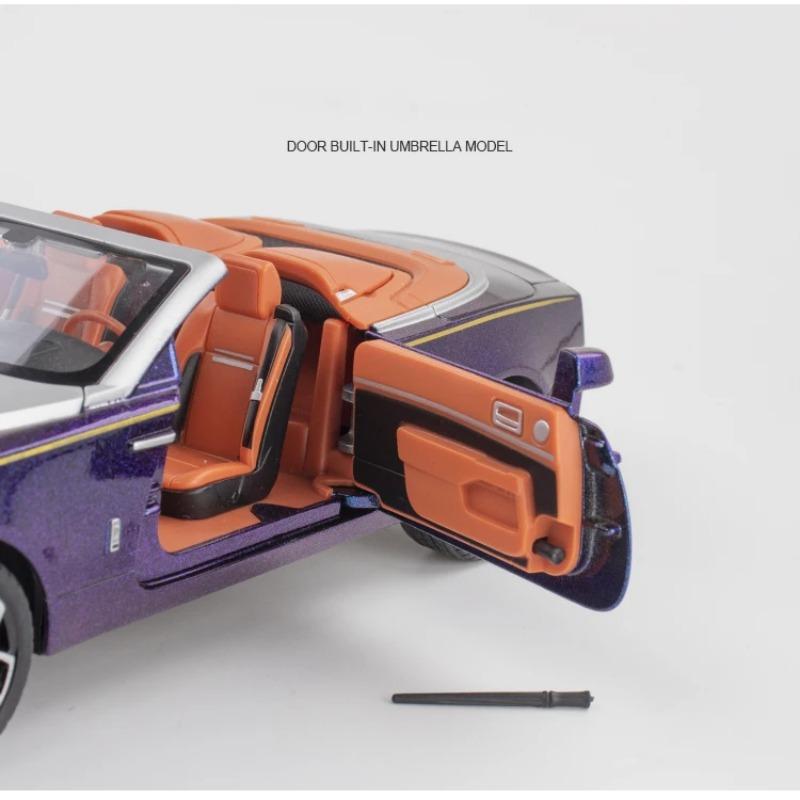 1/24 Rolls Royce Dawn Spofec литые игрушечные машинки и игрушечные машинки модель автомобиля звук и свет инерционные машинки игрушки для детей подарки