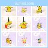 Pikachu Anime Keychain Laser Printed High-definition Acrylic For Decoration Gifts