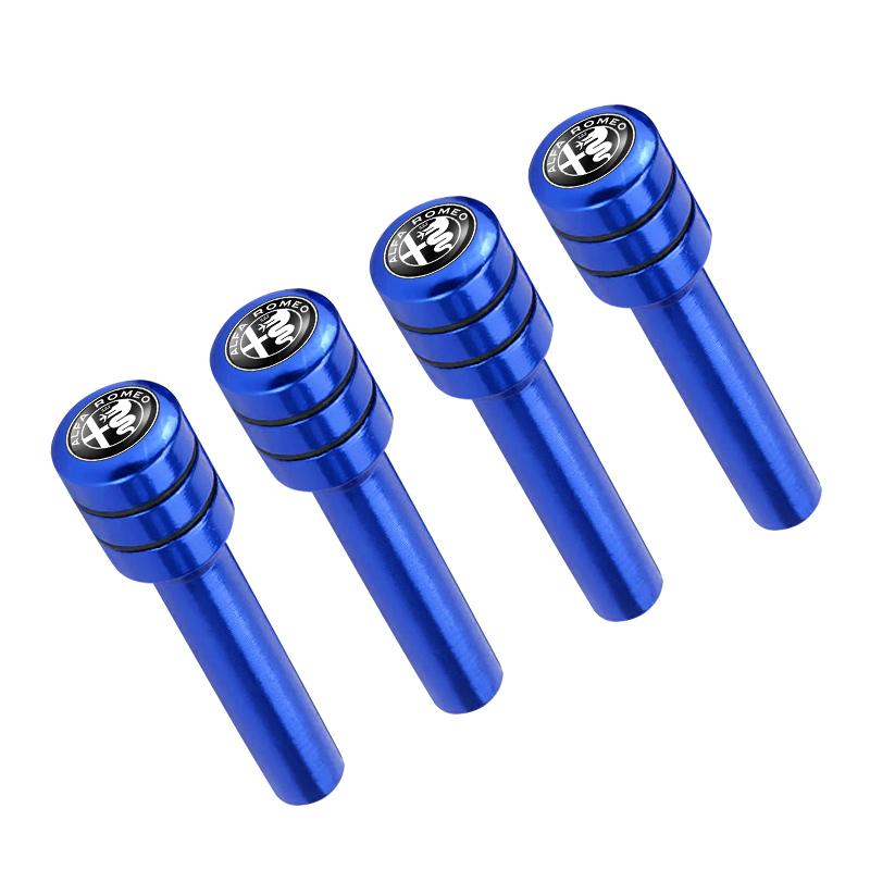 Для Alfa Romeo 2/4 шт. Штифт замка двери автомобиля Стержень замка двери Ручка двери Ручка для вытягивания Страховка безопасности Для Alfa Romeo serpent Giulia 159 156 MIT