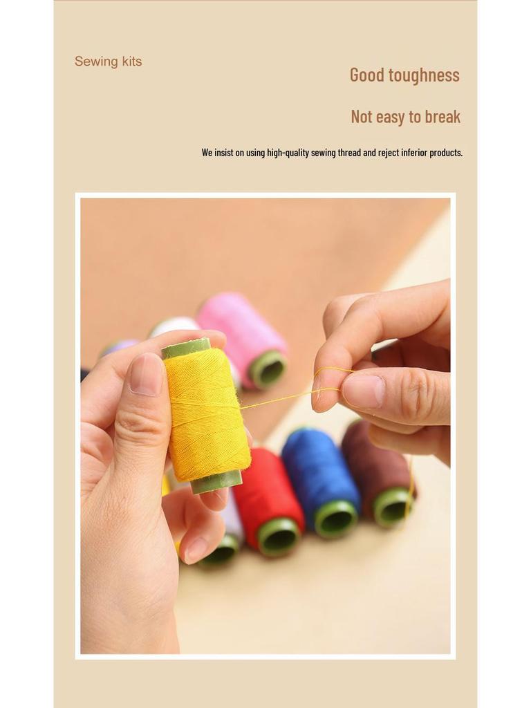 High-Quality Portable Sewing Needle and Thread Set with Storage Box