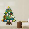Набор рождественских елок с украшениями для детей, рождественские подарки, новогодние украшения на стену для двери