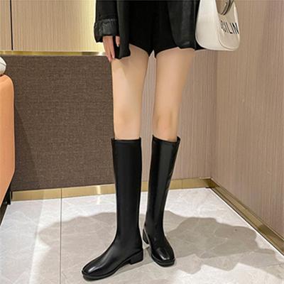 Осенняя и зимняя обувь больших размеров, удобные, на толстой подошве, на высоком каблуке, повседневные, на мягком каблуке, женские ботинки