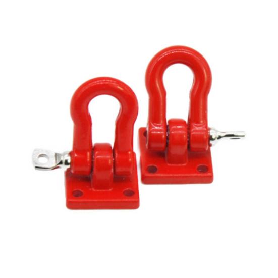 A Pair 1/10 Scale Trailer Buckles Hooks Accessory for RC Truck Crawler Climber