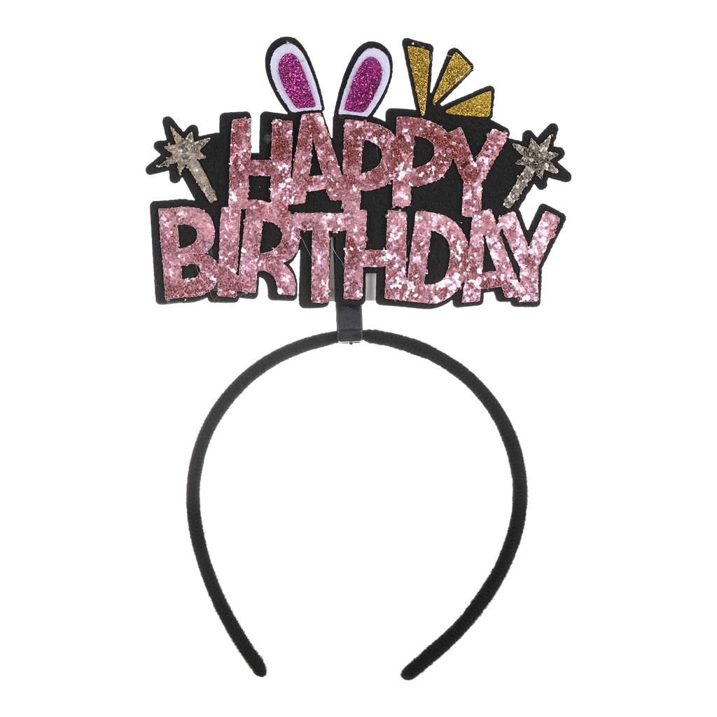 Повязка на голову на день рождения Корона Счастливые и стильные праздничные принадлежности Повязка на голову на день рождения Корона на день рождения